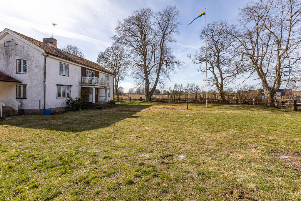 Gott om plats runt hela huset gör det lätt att andas