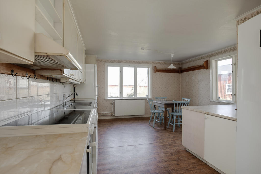 Köket med plats för vardagsmaten