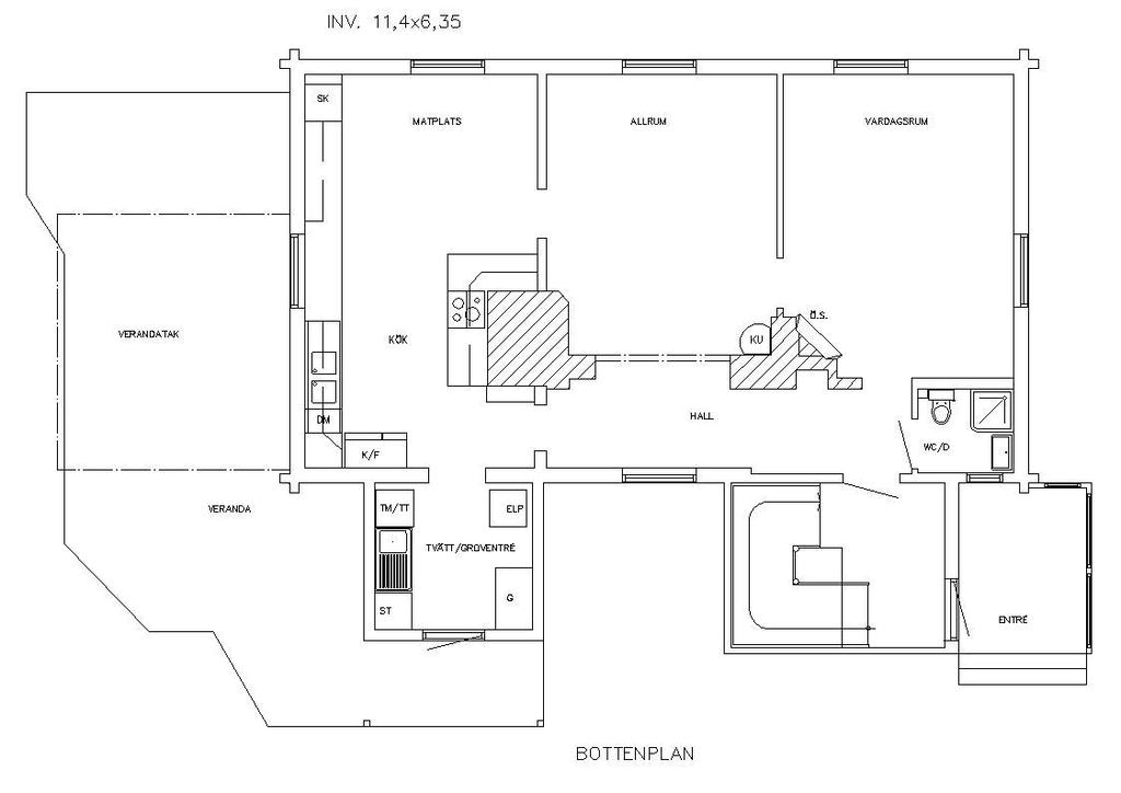 Forsaströms Gård Arrendebostaden Bottenplan