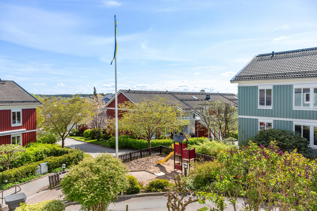 Utsikt från bostadens kök