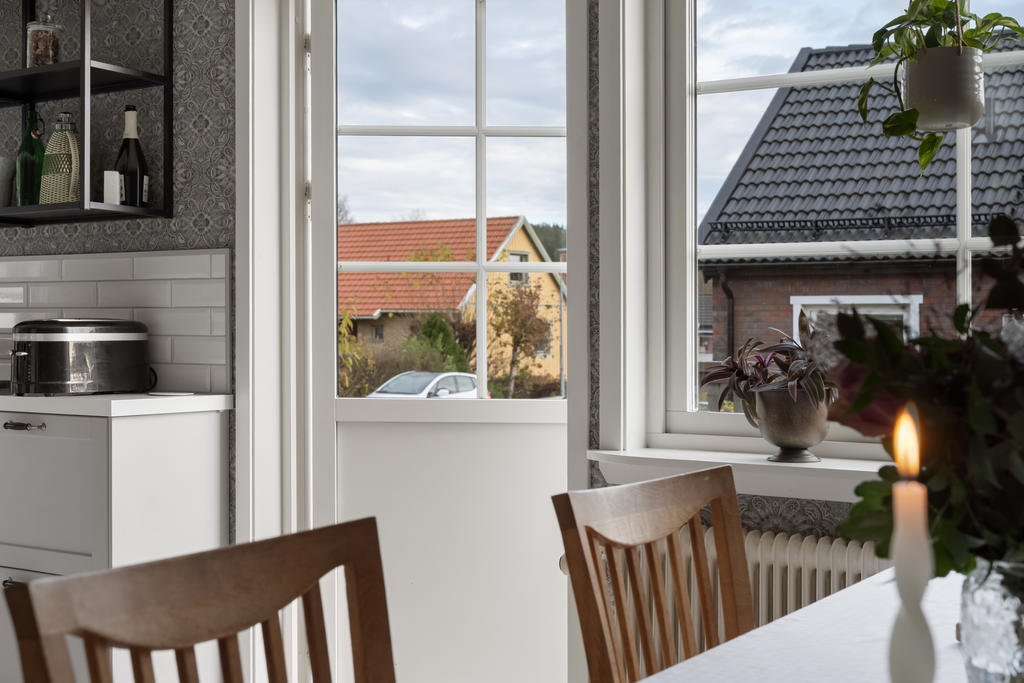 Utgång till altanen
