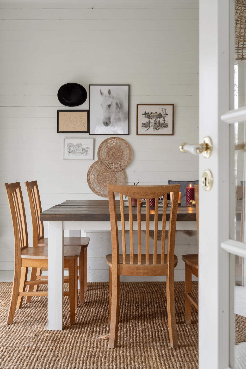 Plats för stort matbord 