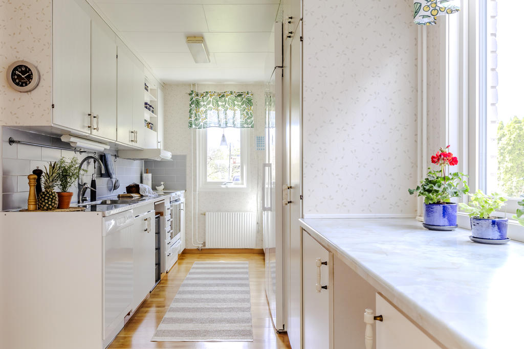 Gott om plats för matlagning