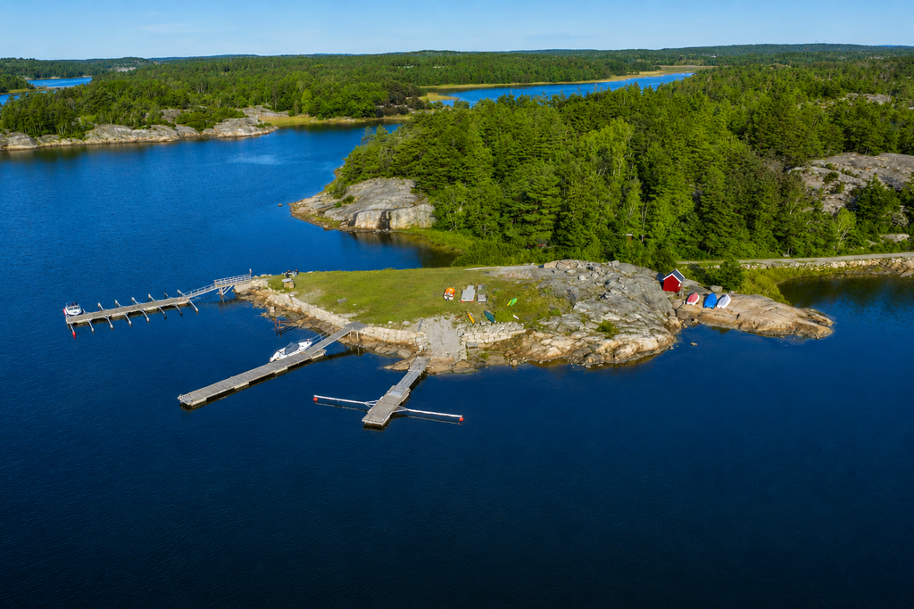 Småbåtshamn/badplats