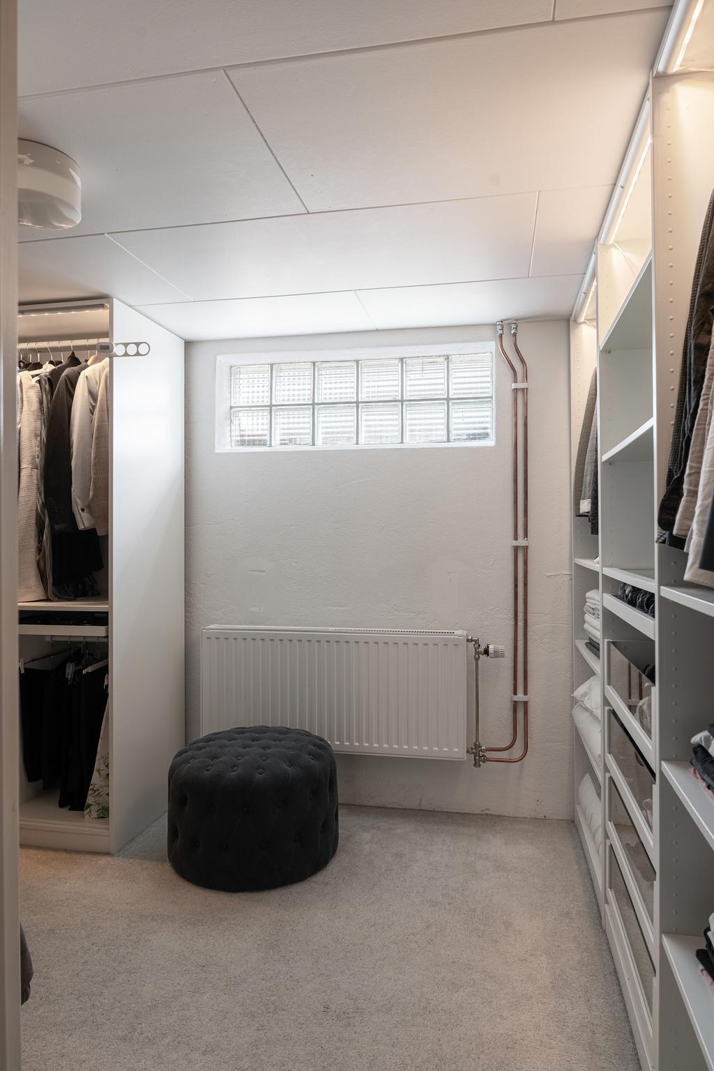 Walk-In-Closet källarplan