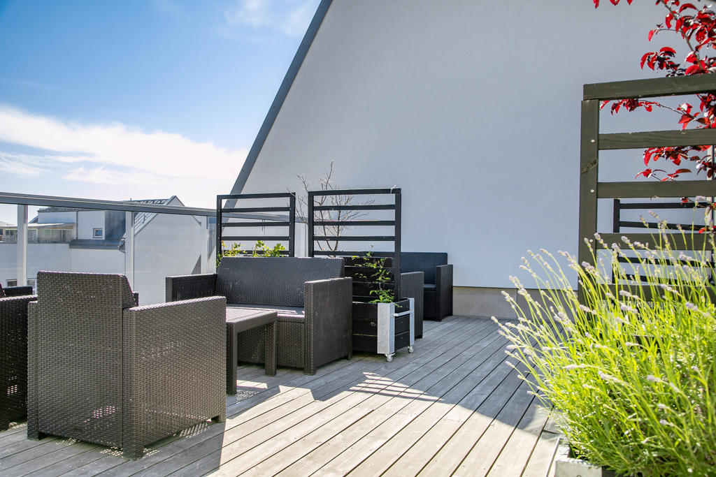 Gemensam takterrass i föreningen
