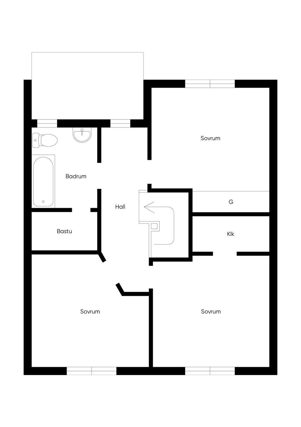 Övre plan