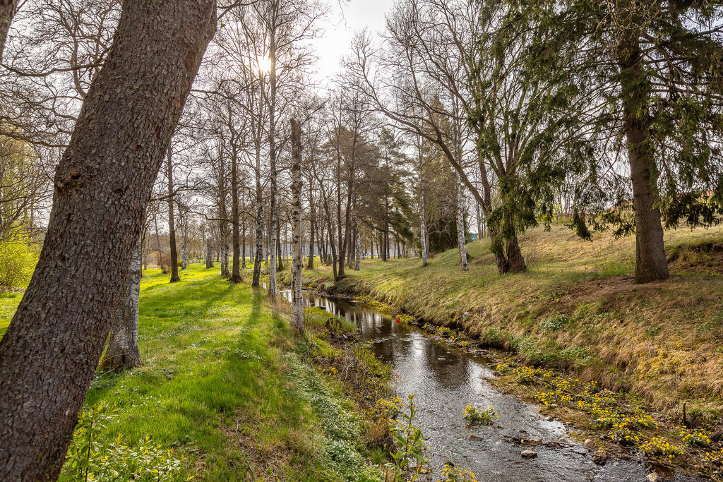Fina omgivningar vid Badebodaån