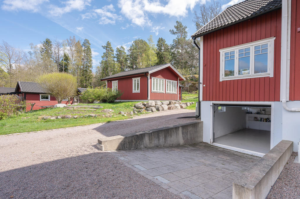 Rymligt garage