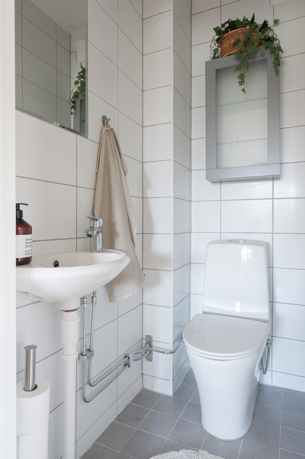 Gäst-WC entréplan