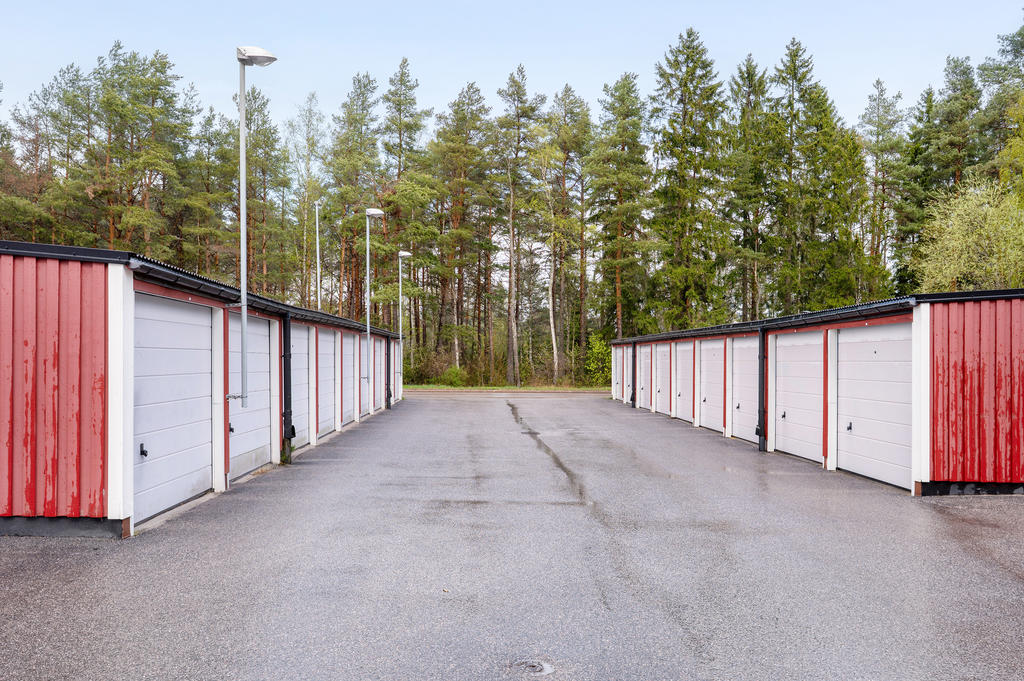 Garage i länga 