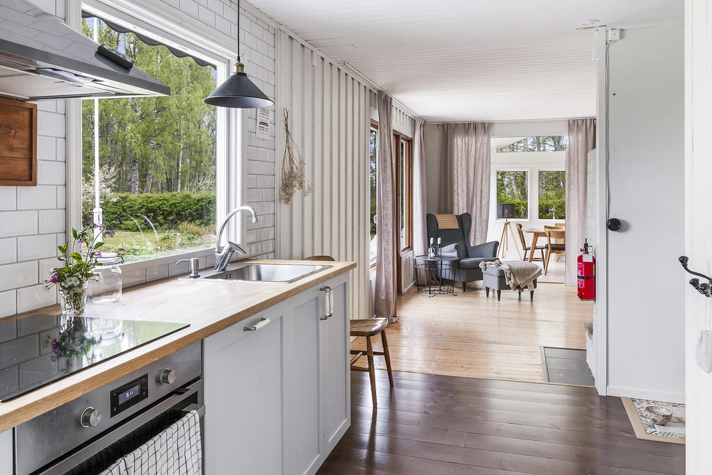 Kök mot vardagrum