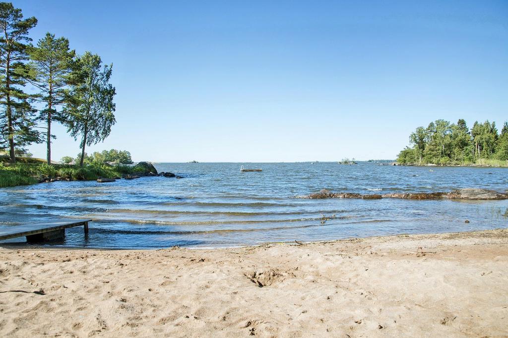 Badstrand i området 