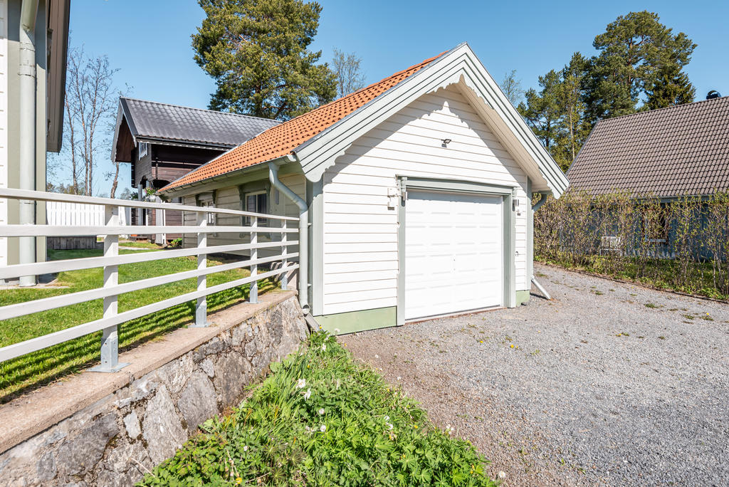 Fint garage!