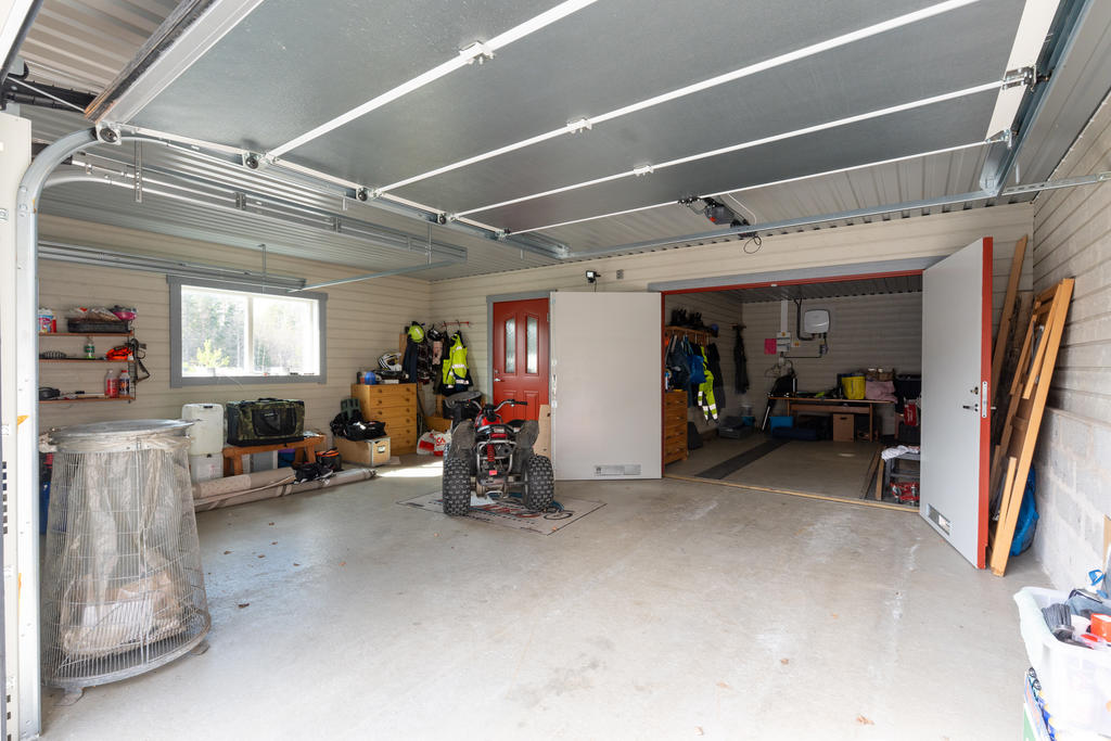 Garaget.