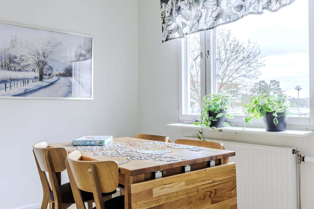 Plats för matbord i köket