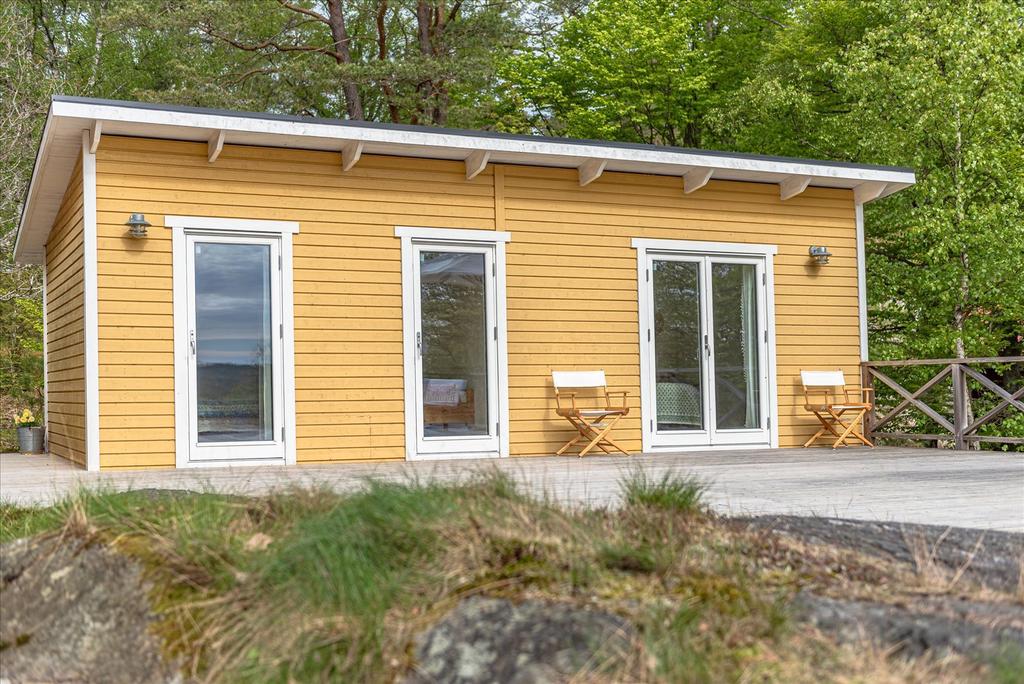 Attefalls hus med tre sovrum 