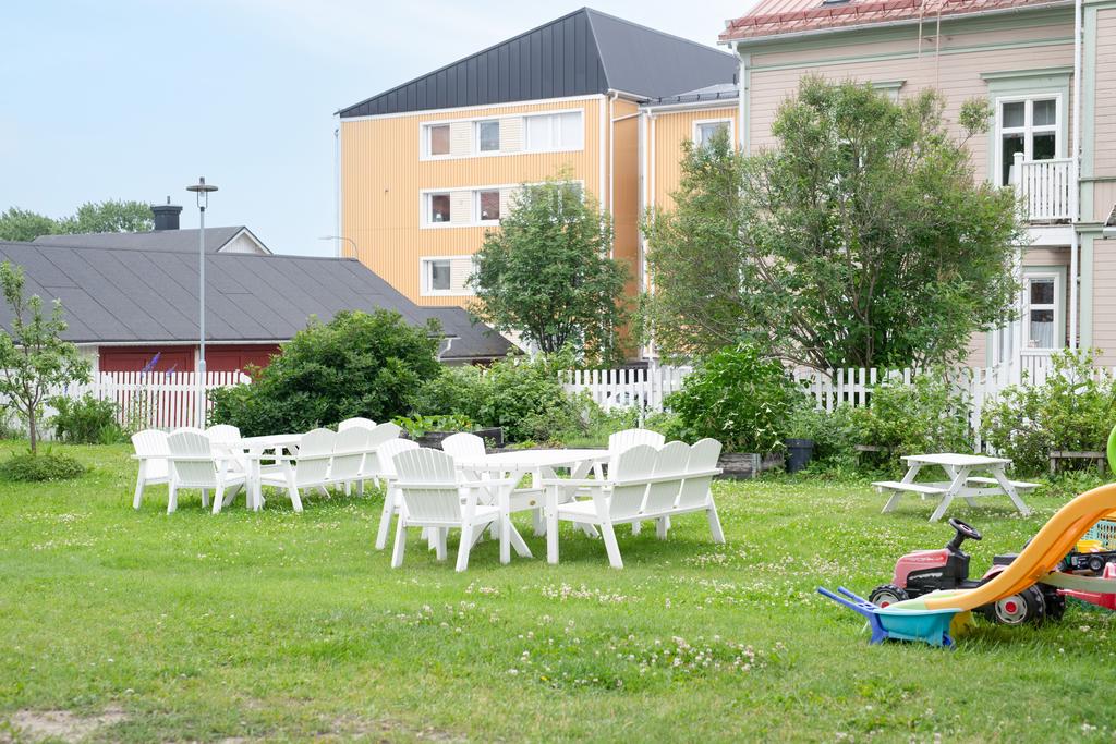 Föreningens trivsamma innergård