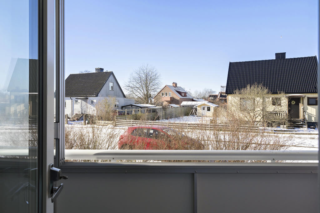 Utsikt mot villaområde