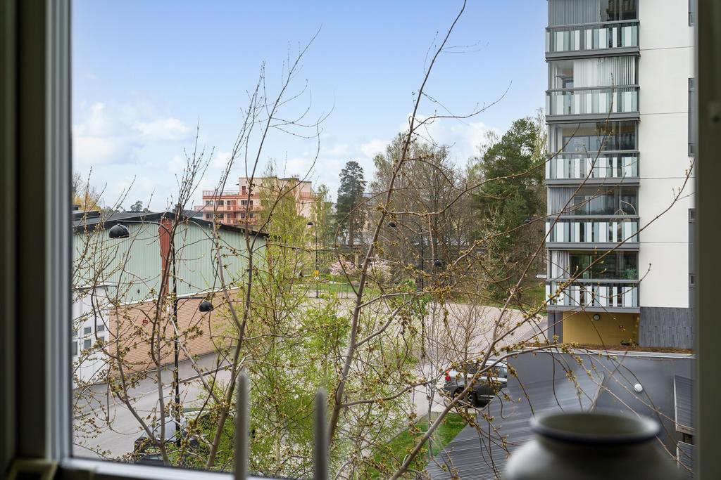 Utblick från balkong