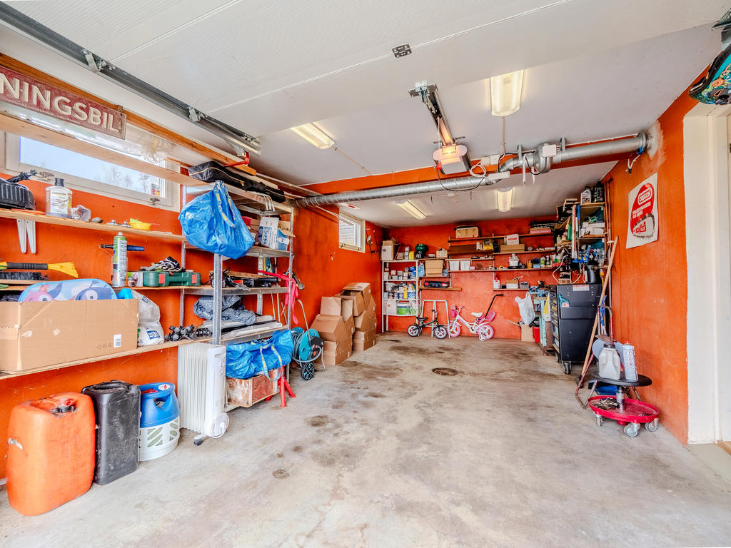 Garage i huset