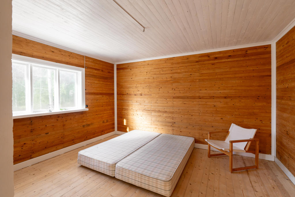 Gäststugans sovrum