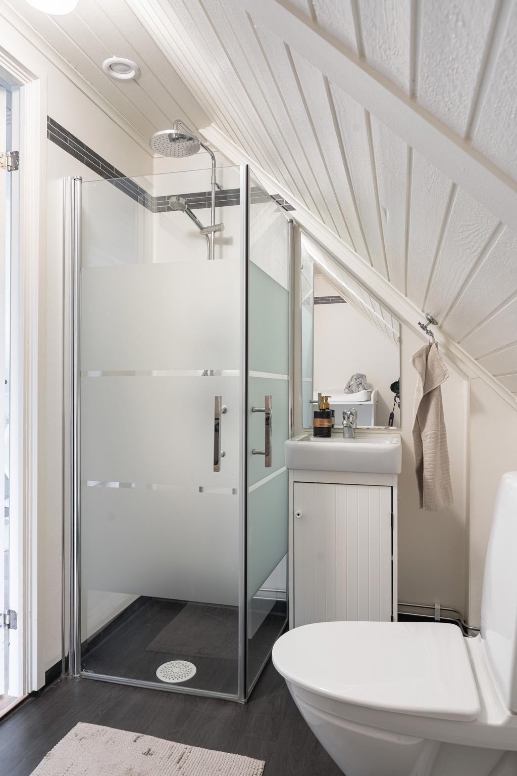 Wc/dusch övre plan