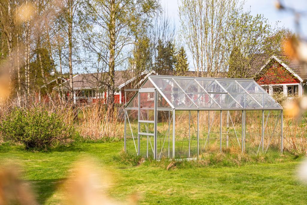 Växthus på tomten