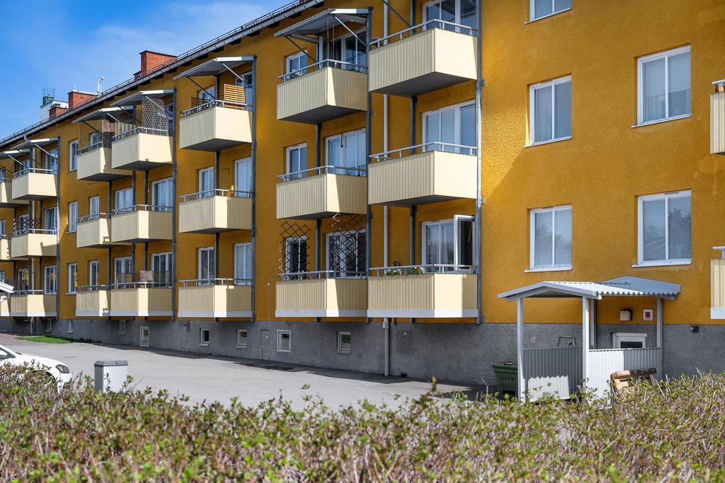 Vy över fastigheten. 
