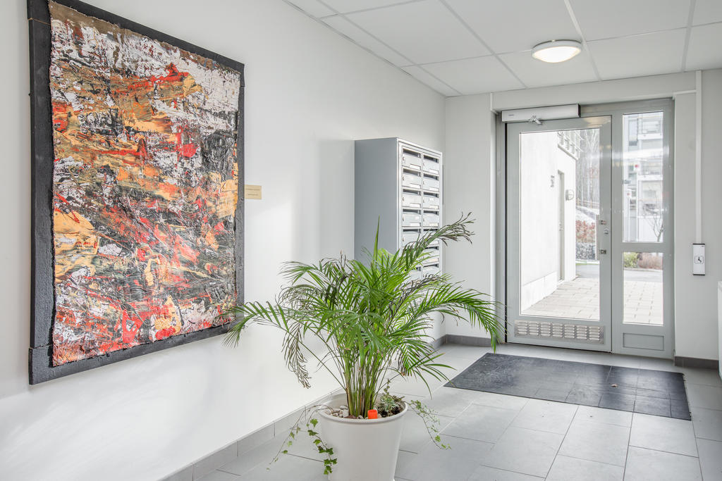 Husets entré