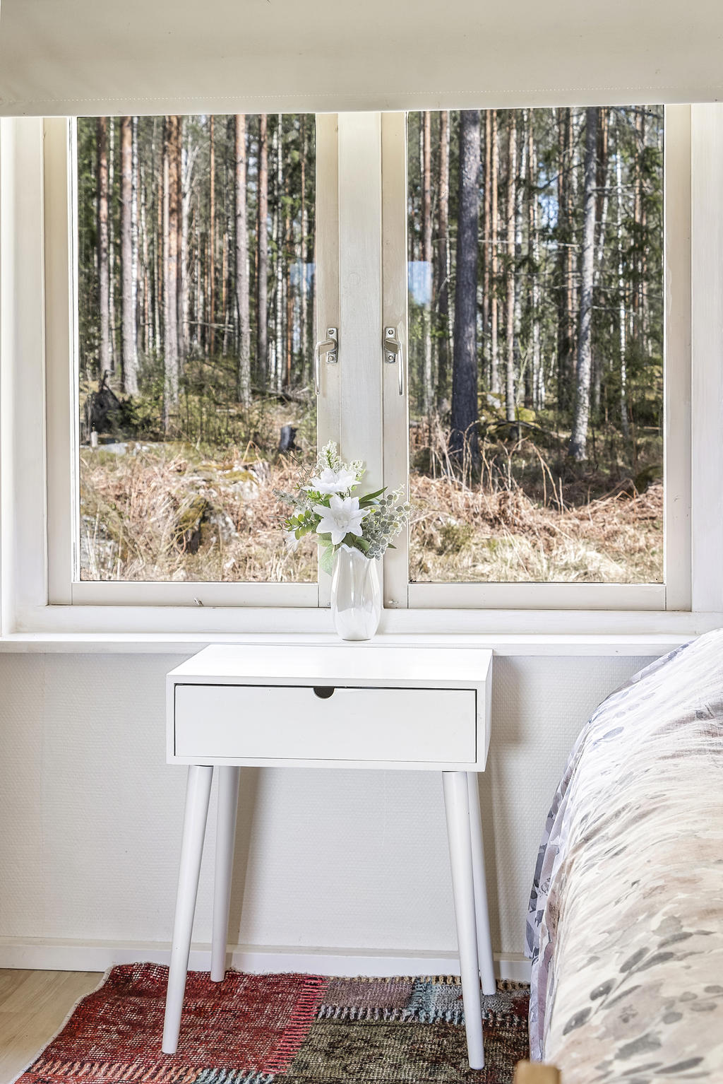 Utsikt mot skogen