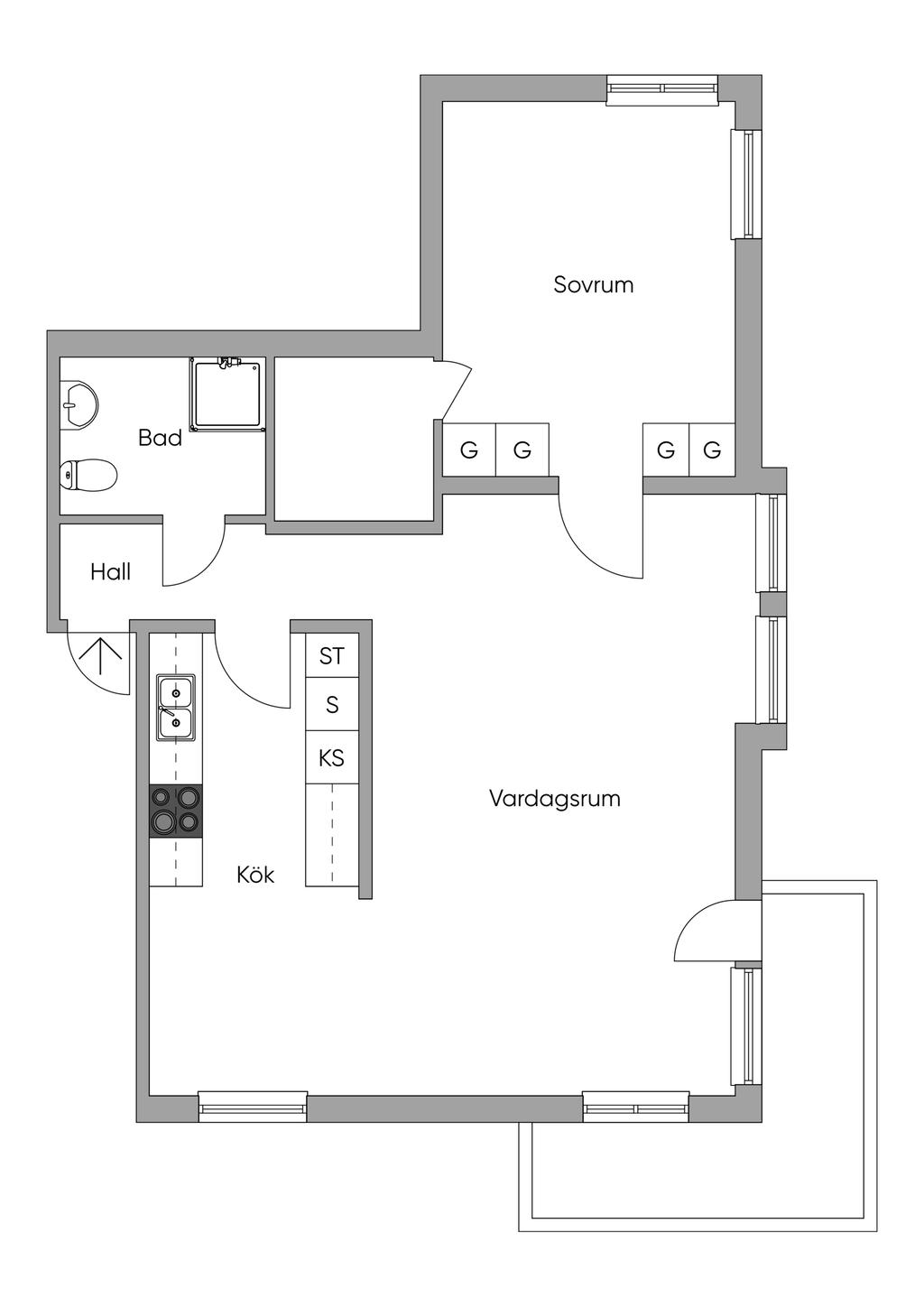 Planlösning