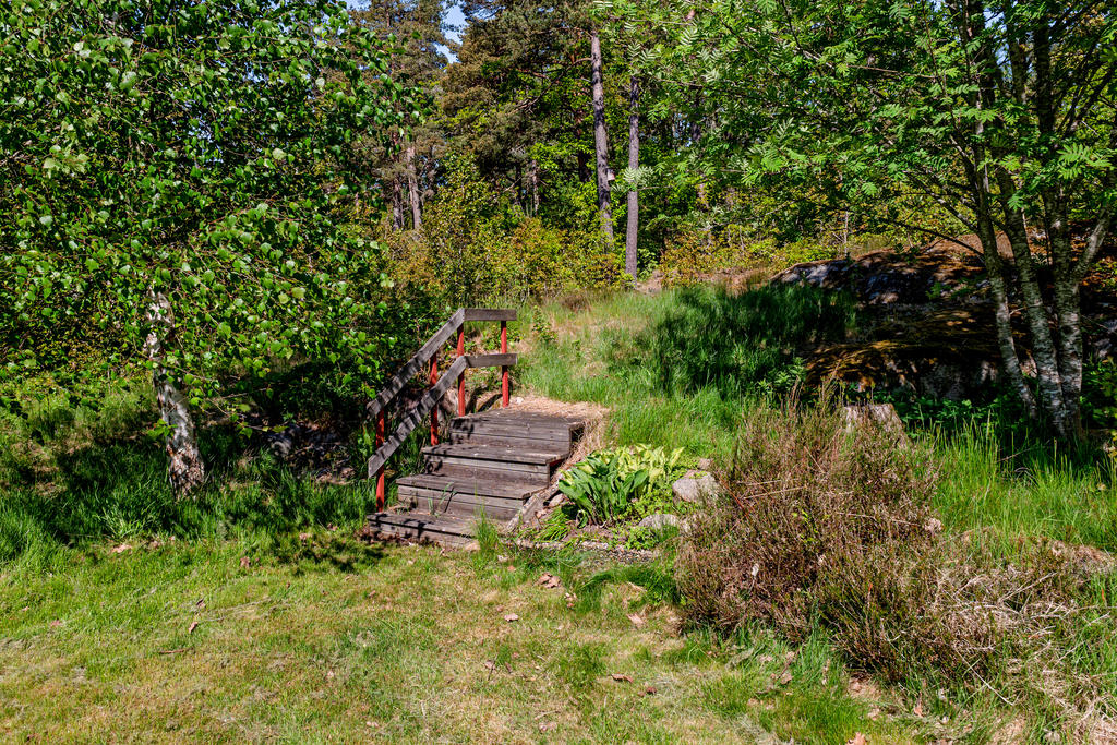 Baksidan huset