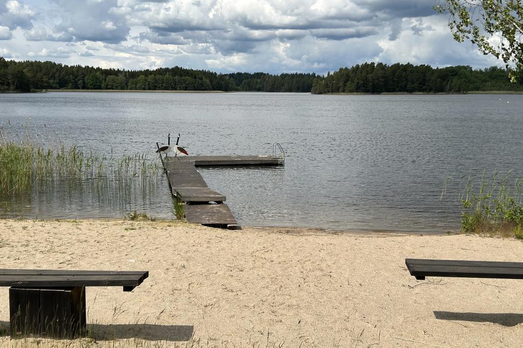 Strandbad i området