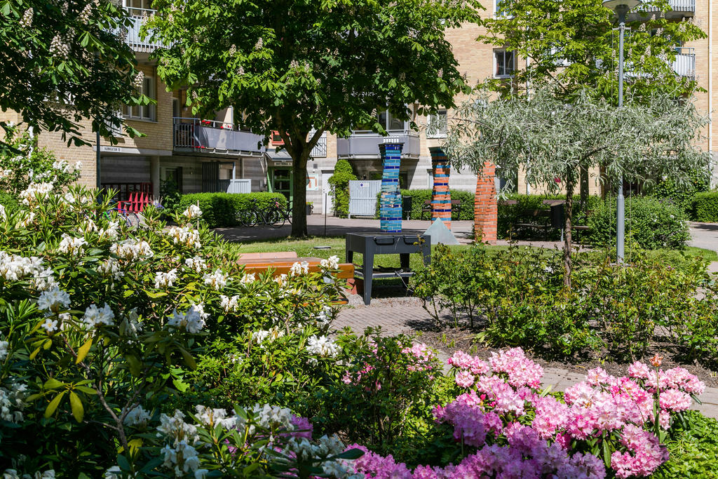 Trevlig innergård