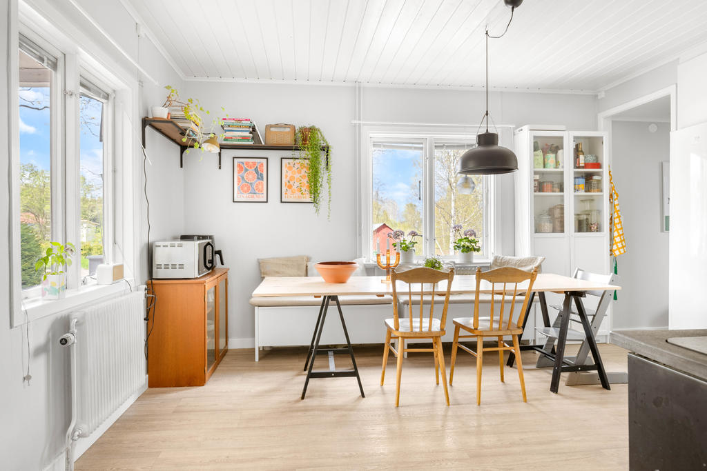 Plats för matbord i köket