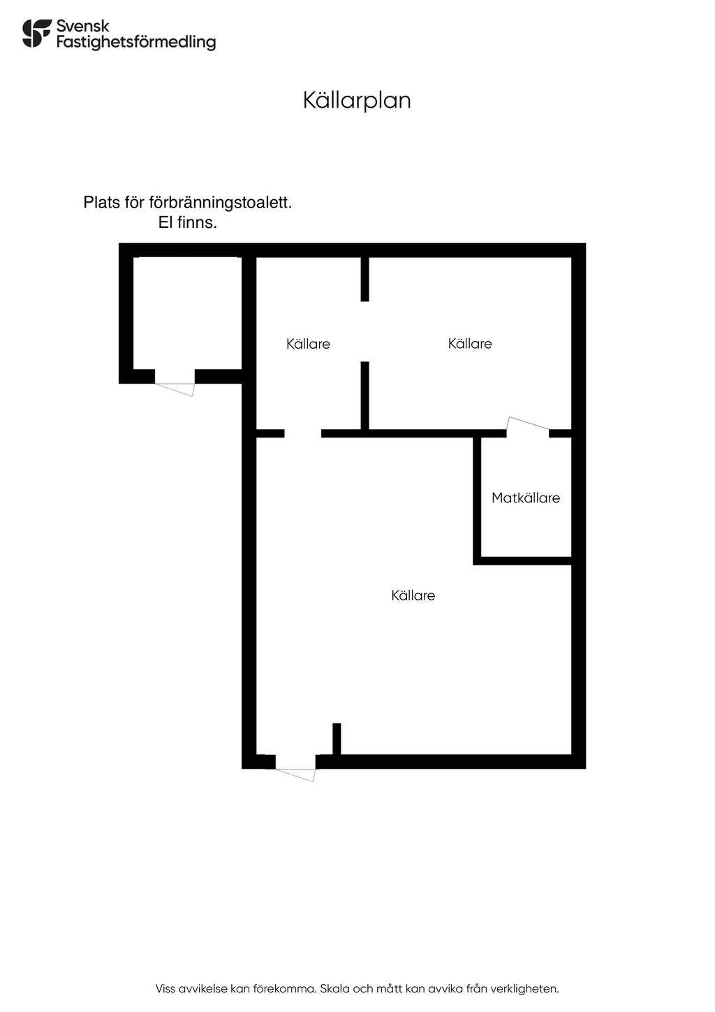 Planlösning - Källarplan