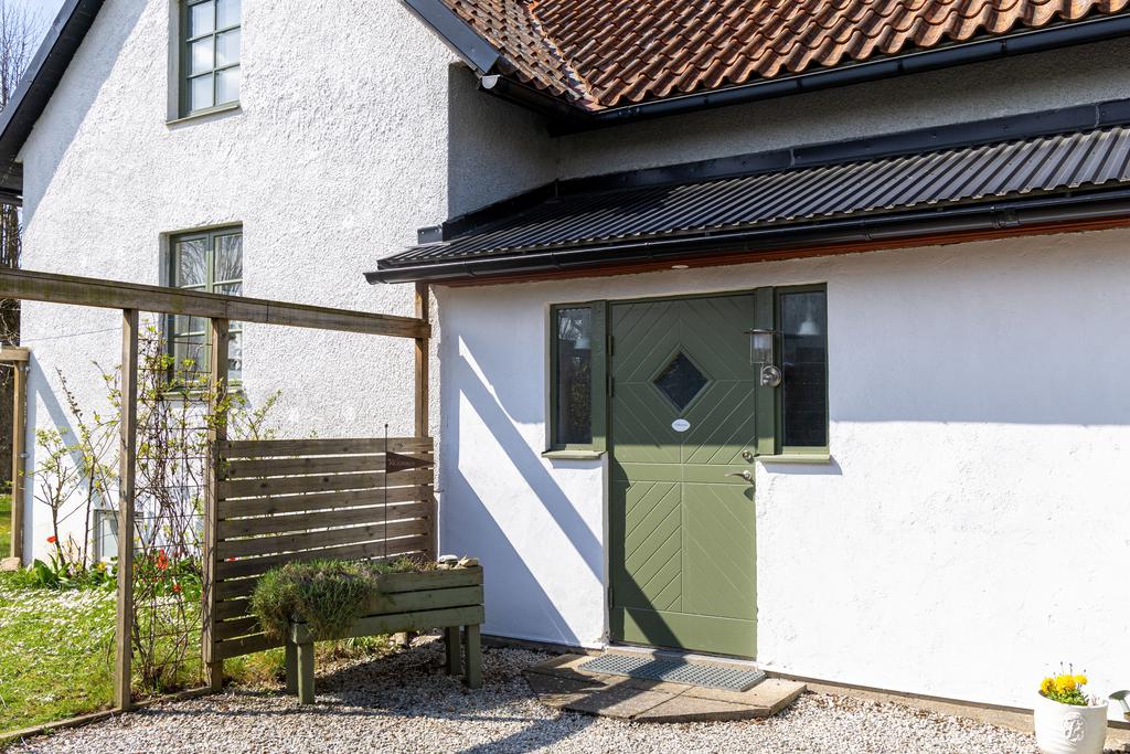 Entré vid bostadshus