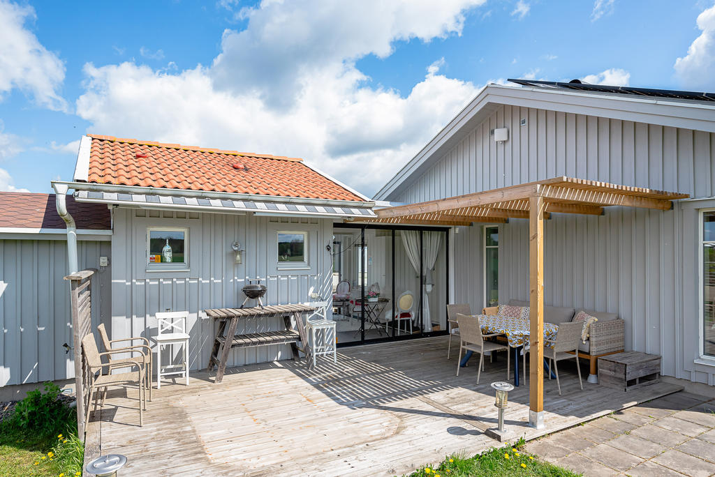 Uteplats på baksidan