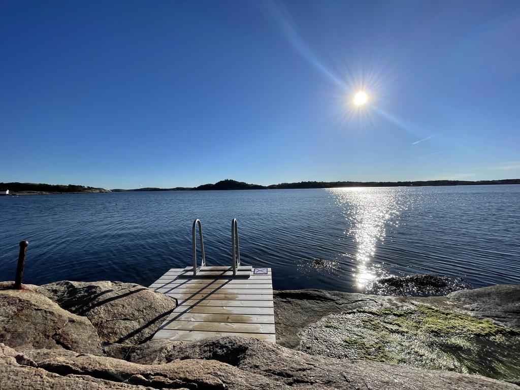 Badplats Resö hamn.