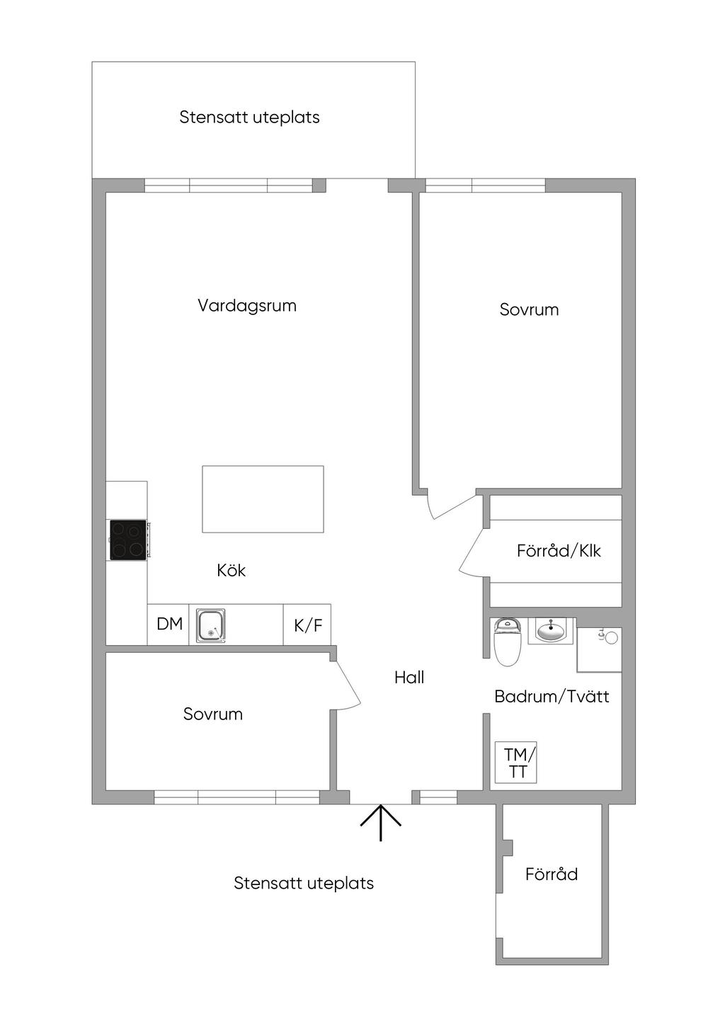 Alternativ Planlösning