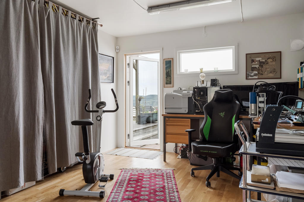Utgång till altan