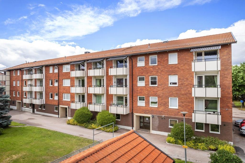 Utvändig fasad. 