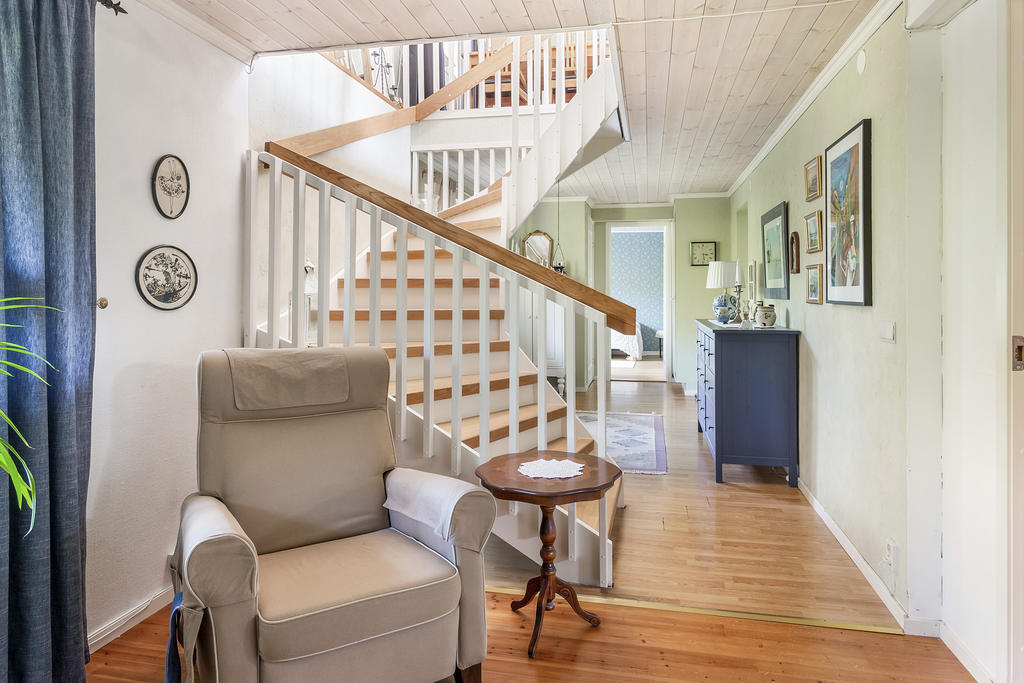 Trappa ned till allrum 