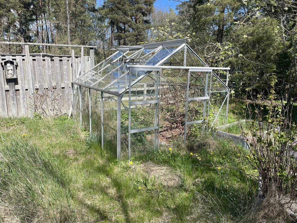 Växthus på tomten