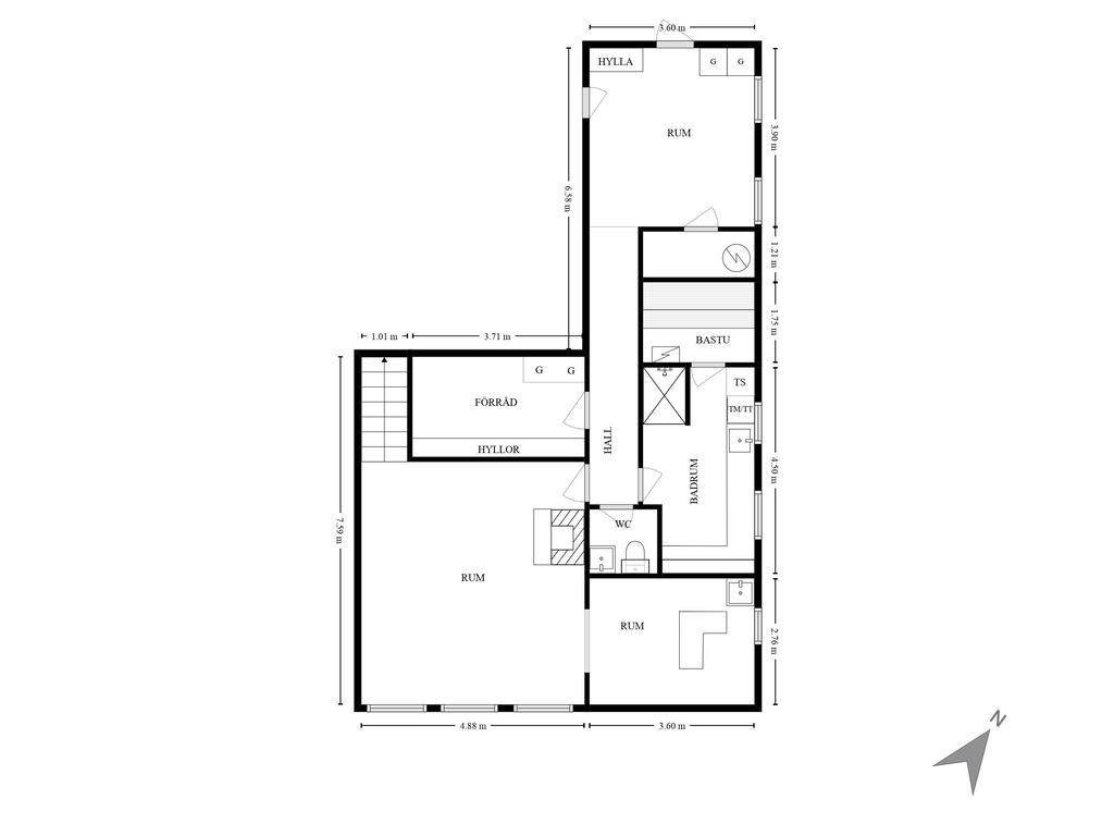 Källarplan