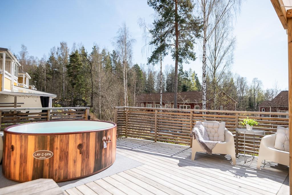 Här finns gott om plats för både sol och bad. 