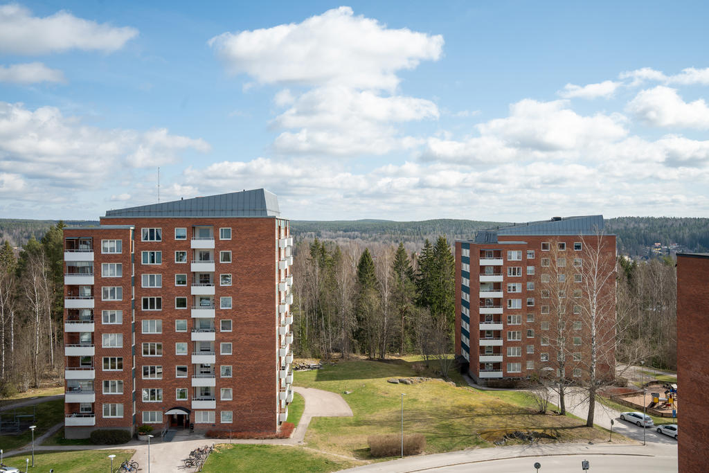 Utsikt från fransk balkong