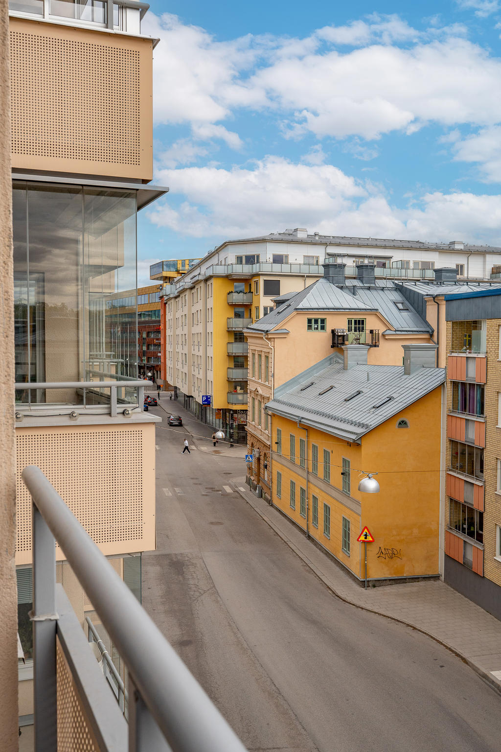 Utsikt från balkong
