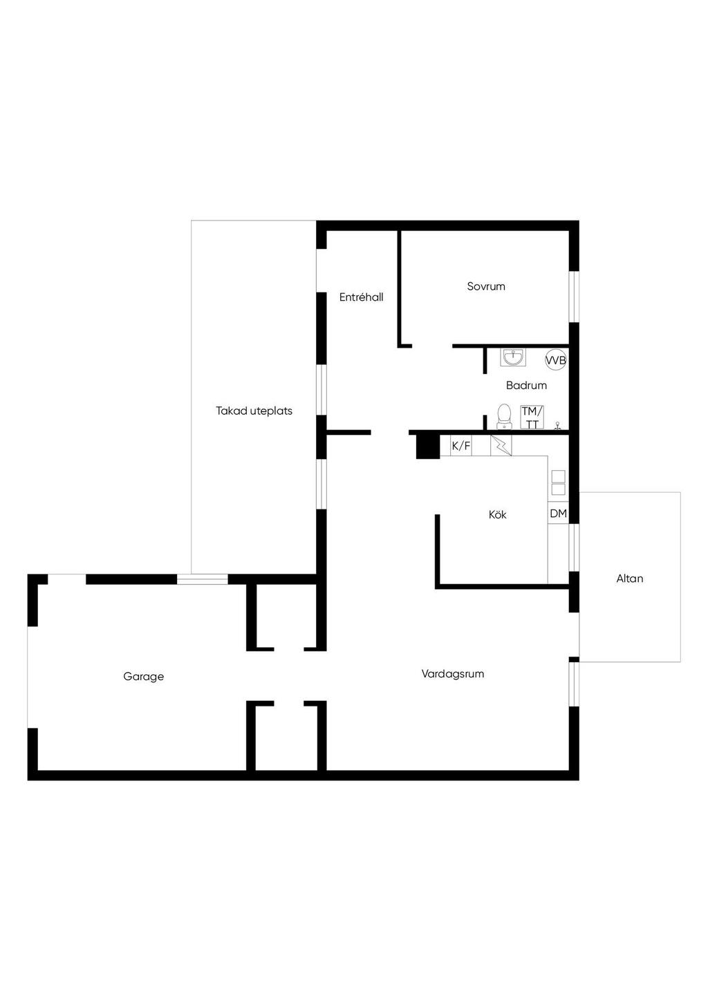 Planlösning Hus 2